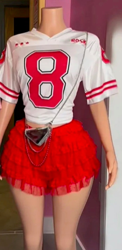 RED JERSEY 2 PC SET